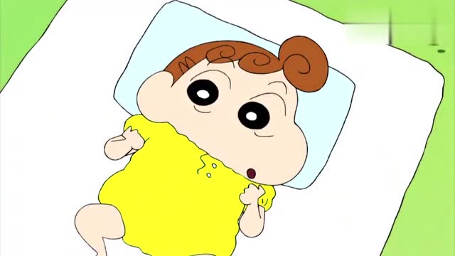 蜡笔小新:5岁想小新就会帮妹妹小葵换尿布,真是个好哥哥!