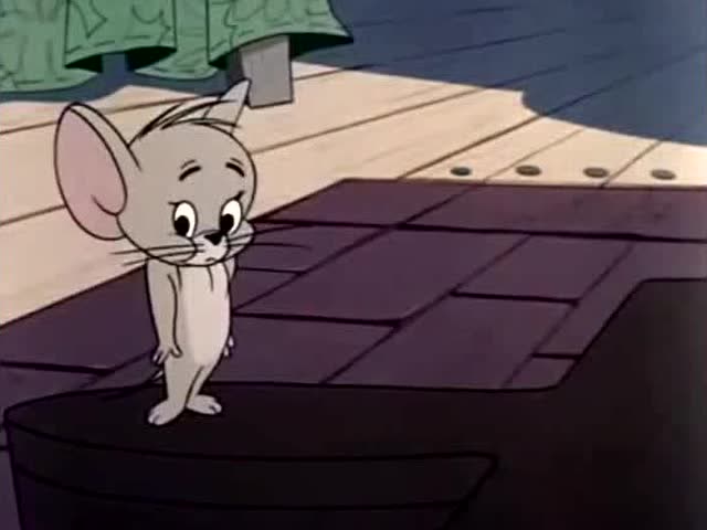 猫和老鼠 冬天里的一把火,汤姆被烧的好惨