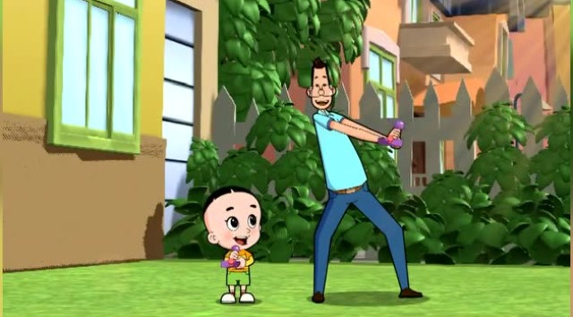 有个当工程师的爸爸真是太酷了,修飞机对小头爸爸来说小菜一碟