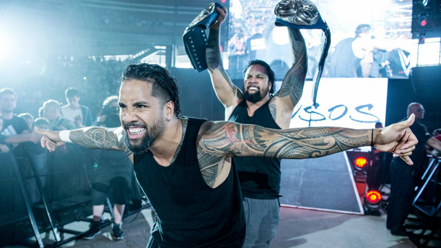 wwe萨摩亚家族著名选手盘点:乌索兄弟实力强劲,巨石表妹事业顺风!