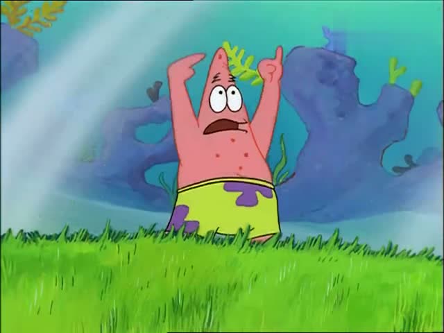 海绵宝宝:海绵宝宝都快渴死了,派大星还跑进去,笨蛋