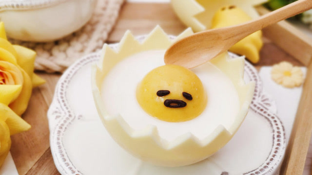 激萌懒蛋蛋布丁,吃一口就忘记所有烦恼