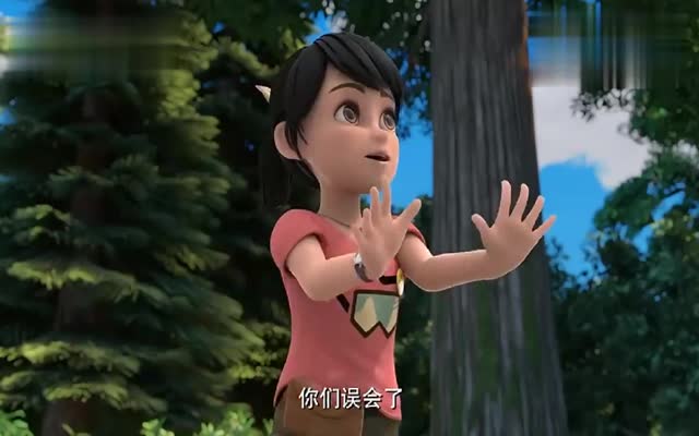 熊出没:赵琳被熊二扛走,场面太喜剧,光头强一脸无奈