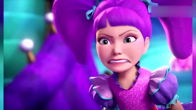 芭比与神秘之门:马露莎很好奇艾丽莎是谁,为什么会魔法?