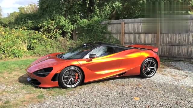 价值400万的迈凯伦跑车,是真的霸气!