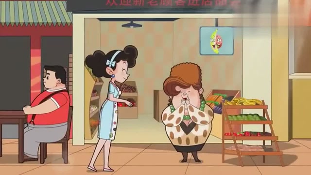 围裙妈妈穿新裙子出门,却发现和别人撞衫了好尴尬,益智早教
