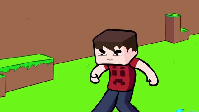我的世界游戏动画:史蒂夫搞笑漫画