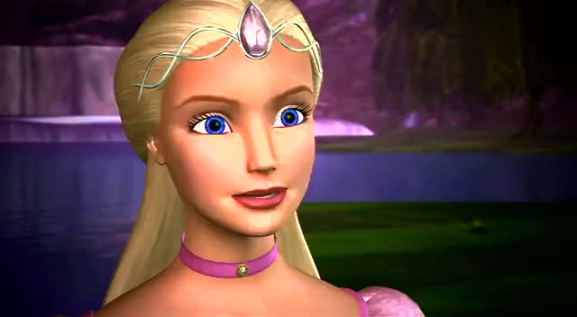 芭比之天鹅湖:一束白光过后,芭比公主又变回了鹅,王子心都碎了