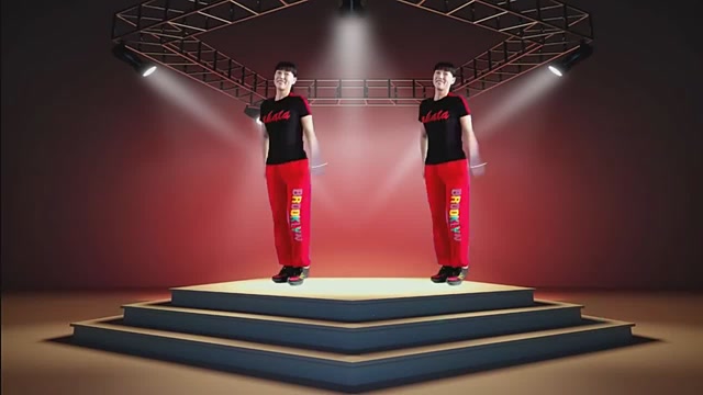 动感旋律广场舞《的士高》简单易学步子舞 好听又好看