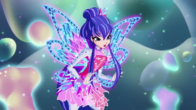 《魔法俏佳人》仙灵看到可爱的泡泡鱼,很想抓一条玩啊!