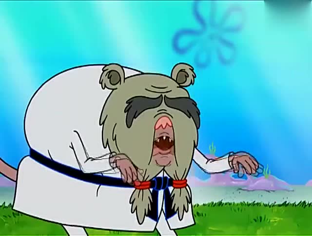 松鼠美女珊迪是空手道黑带高手了!