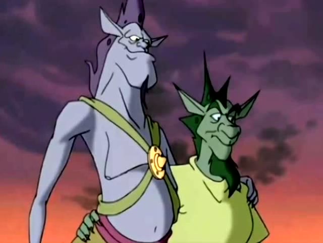 西游记:孙悟空化作老妖怪,欺骗两个过路的小妖怪