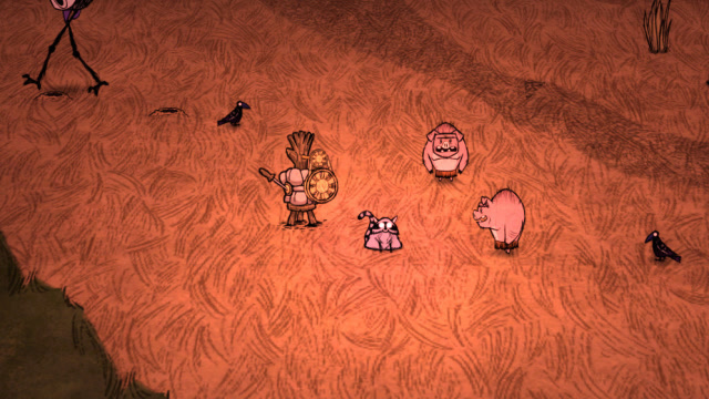 饥荒-生物角色:当你控制浣猫玩游戏