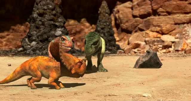 恐龙王:阿嚏真倒霉,第一次从粪堆里出来玩,就被抓了!