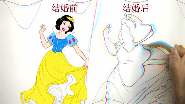 白雪公主结婚后有什么变化?猜猜王子还会喜欢她吗?
