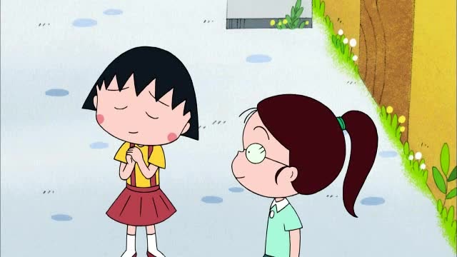 樱桃小丸子:小丸子发现扎马尾辫的小玉非常好看