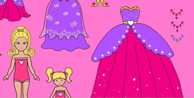 动手小制作:画画漂亮公主裙玩玩