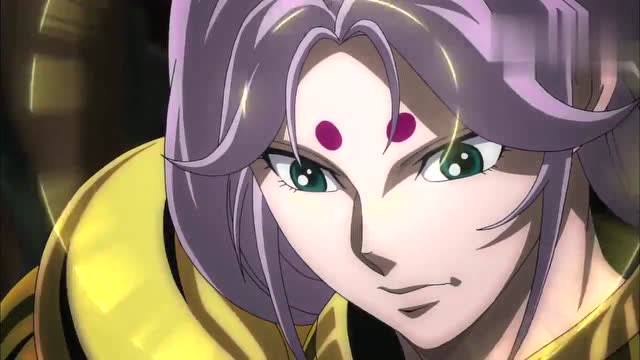 《圣斗士黄金魂》穆先生的真正实力, 一个眼神就让敌人倒下!