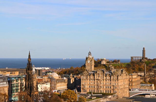 苏格兰首府城市爱丁堡,一个绝佳的旅欧城市,放松的城市.