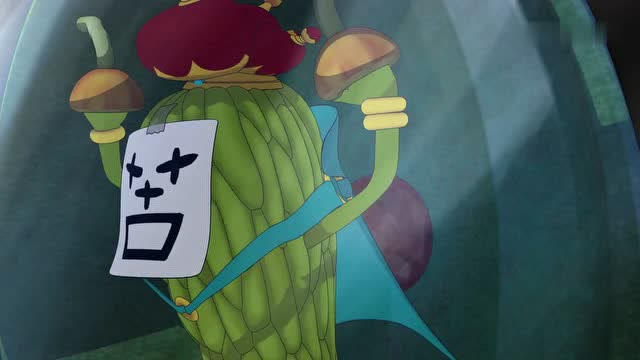 灰太狼被苦瓜大王绑架,喜羊羊奋不顾身,小小身体对抗大机甲