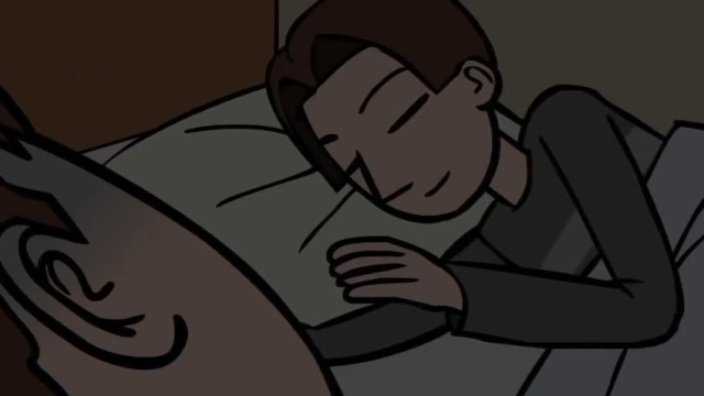 男孩睡梦中惊醒,看到弟弟孤零零站在门前,扭头看他仍睡在旁边!