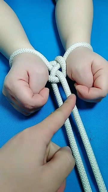 古代手铐结演变的魔术结