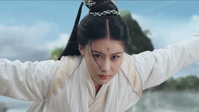 周轻云仙气十足蜀山2剑魔篇紫青双剑出鞘待客特效炸裂