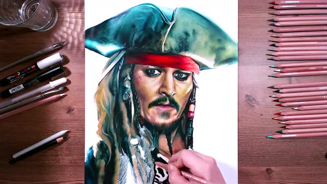 绘制杰克·斯派洛