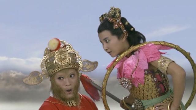 这版本西游记,孙悟空和哪吒还成了朋友了,俩人都挺搞笑的