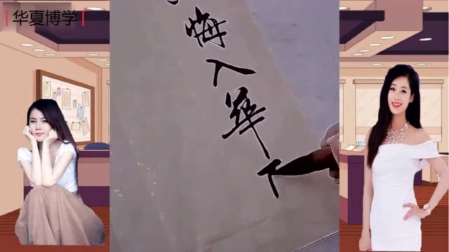 行书书法【此生无悔入华夏来生还做中国人】漂亮