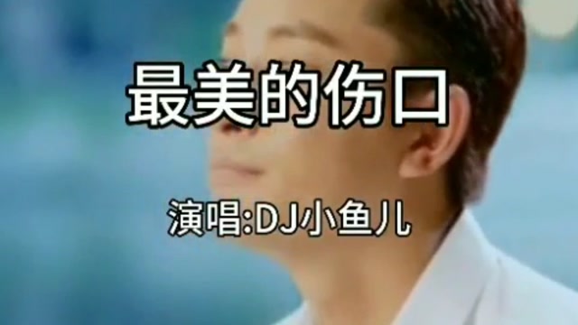 最近很火的歌曲dj小鱼儿演唱最美的伤口等到我转过头发现你已远走