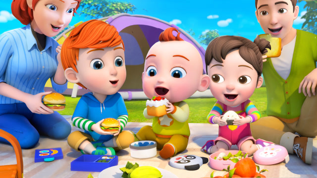 超级宝贝jojo—野餐便当,不负好时光,jojo一家diy便当去野餐