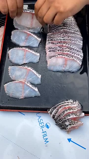 斜切 黑鱼切片