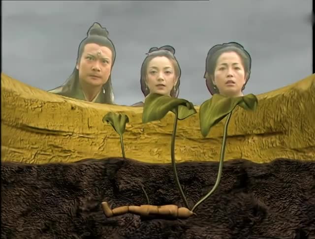 封神榜哪吒重生变成莲藕人走路的样子太可爱十娘很开心