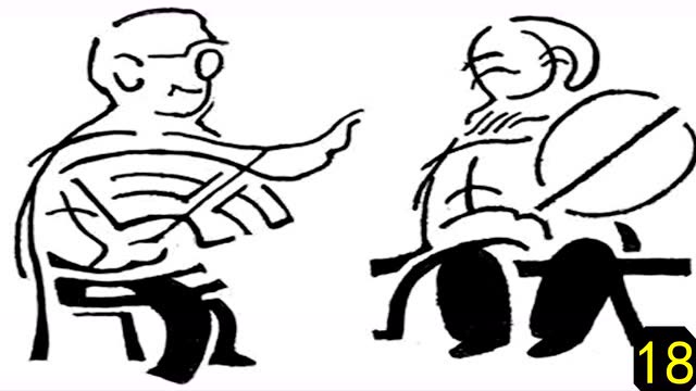 看图猜成语:图里有8个字,全看出是高手