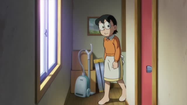 哆啦a梦:月野露卡不小心打开了哆啦a梦的门,他也想去月球