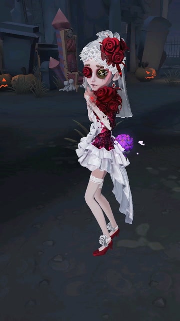 第五人格,调酒师稀世时装猩红新娘!一颦一笑动人心魄