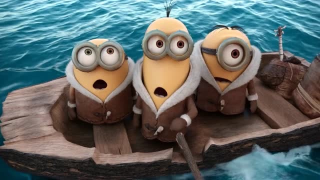 小黄人:小黄人三人组终于到达目的地,太不容易了!