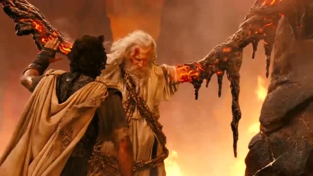 诸神之怒:阿瑞斯和哈迪斯坠入深渊,宙斯被吸了力量,即将死亡