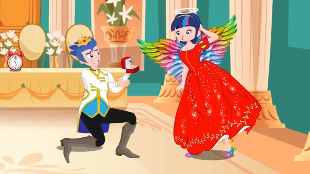 人鱼公主舞会上大放光芒,遭到金公主使坏,不料被王子求婚了!