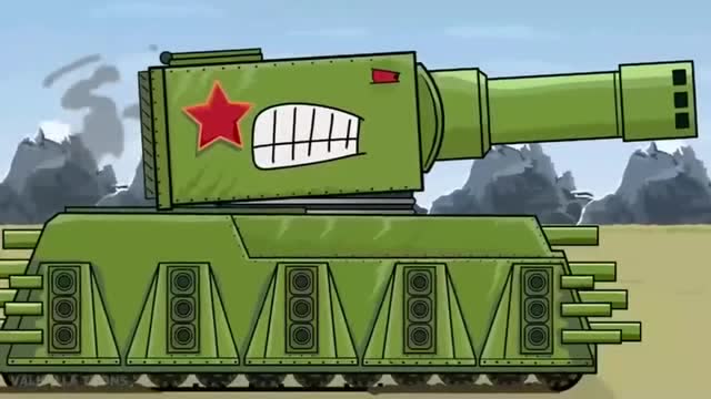 坦克动画:kv55 坦克来了!