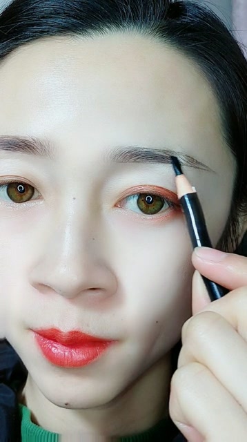 网红一字眉教程