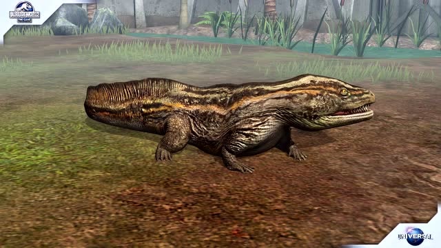 侏罗纪世界游戏第1285期:原水蝎螈是爬行动物的祖先★恐龙公园