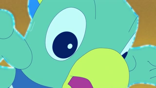 桃乐比也用慢慢时钟,减缓了自己,可以慢慢品尝点心了