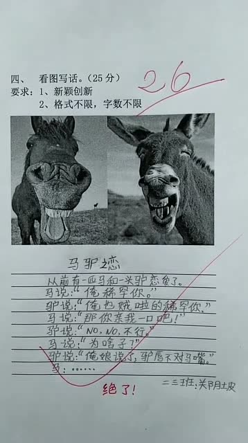 中国文化博大精深,原来驴唇不对马嘴是这种意思?