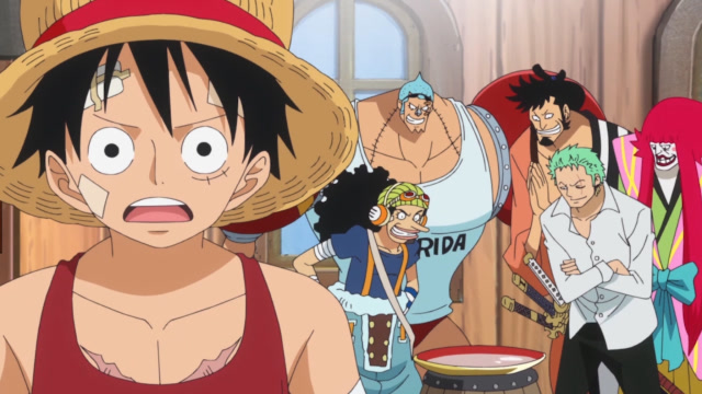 海贼王:路飞一伙走上人生巅峰,德岛一战后shou到众小弟的追捧