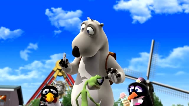 贝肯熊:倒霉熊又来游乐园了!这次的小伙伴有点多哦