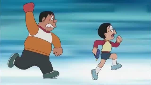 大雄看到胖虎欺负哆啦a梦,一秒让胖虎丢人,静香看到不该看的