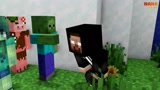 Minecraft动画：怪物学院vs黑客军团