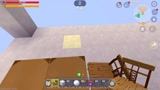 迷你世界：小杰在天空之城帮忙建房子